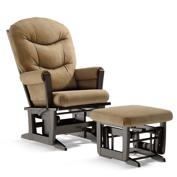 Dutailier Rachel Reclining Glider with Ottoman & Reviews Wayfair